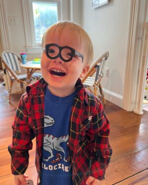 Anna Wood Instagram - Happy 3rd birthday to our in house entertainment and physical affection specialist, Bert Apollo. He loves fashion, being funny, and his family. You are the sunshine of our lives, baby. ☀️💛⭐️