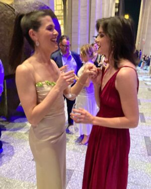 Anna Wood Instagram - Get you a friend who is the Queen of Broadway and also the kindest soul, best cook, prettiest face, angelest voice, the snatchest, and most fun. Congrats to @phillipasoo and the rest of the cast of @camelotbway for a beautiful, transformative opening night. Thank you for letting me come and semi loose my voice screaming for you, dear friend. Love you.