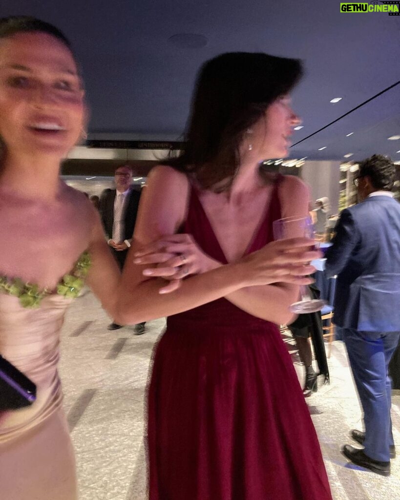 Anna Wood Instagram - Get you a friend who is the Queen of Broadway and also the kindest soul, best cook, prettiest face, angelest voice, the snatchest, and most fun. Congrats to @phillipasoo and the rest of the cast of @camelotbway for a beautiful, transformative opening night. Thank you for letting me come and semi loose my voice screaming for you, dear friend. Love you.