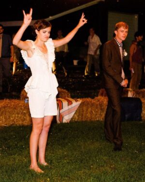 Anna Wood Instagram - Eleven years since our perfect, disasterous, stormy, redneck, bluegrass, moonshine filled, wacky, wild and wonderful wedding. I love you more every day. Thank you for allowing my continued stage five clinging. @danedehaan