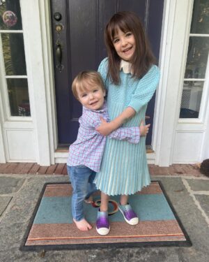 Anna Wood Instagram - We’ve got a first grader around here!