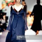 Annabelle Dexter-Jones Instagram - I interned for Karl Lagerfeld at Chanel when I was 17. He hated me… Pulled this old thing from @anndexterjonesdesign closet archive Chloe F/W 1993 Lagerfeld collection thanks mom!