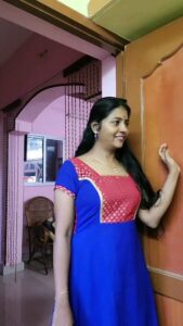 Annabharathi Berchmans Instagram - இனிய இரவு வணக்கம் நண்பர்களே 💝 outfit : @daddys_girl_designer_studio