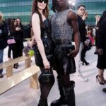 Anne Hathaway Instagram - Grazie @donatella_versace and @versace for the magical experience of being at your unforgettable show in LA. Mille Baci, Annatella