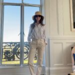 Anne Hathaway Instagram - I have been ready for #coastalgrandmother chic since before TikTok was born. May this moment never end.
