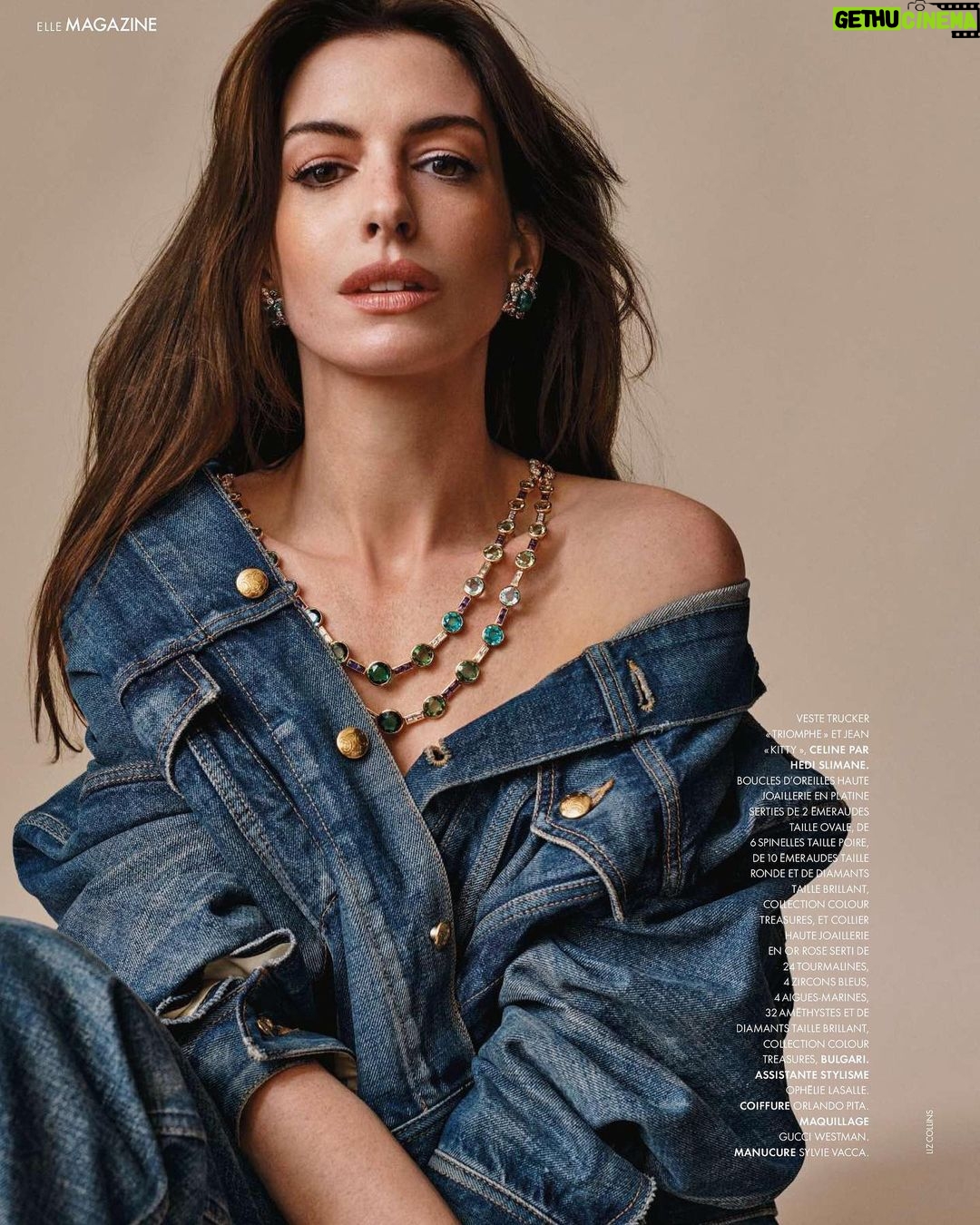 Anne Hathaway Instagram - New images from @ellefr! Had such a lovely time shooting this story in a country where they honor reproductive rights xx