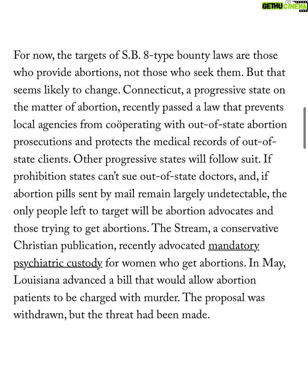 Anne Hathaway Instagram - So much to say, but let’s start here. _______________________________ Reposting from @jiatortellini Here’s my attempt to encapsulate what today’s decision means: scattered paragraphs in this post, link in bio. For me, no alternative but to keep fighting with the people in reproductive justice who have been working in anticipation of this moment for a decade or more; to refuse paralysis and commit to never getting used to minority rule; to understand this as another damning reminder of what happens when the rights and lives of poor and marginalized people are not understood as the bedrock of justice and fundamental to our own. Follow @advocatesforpregnantwomen. If you don’t already support a local abortion access group, find one (@abortionfunds) and follow the work; do it on your own and actively, don’t wait for a disaster or another person to prompt you. In the words of Mariame Kaba, always: let this radicalize you rather than lead you to despair.