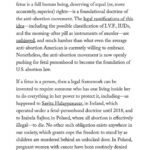 Anne Hathaway Instagram - So much to say, but let’s start here. _______________________________ Reposting from @jiatortellini Here’s my attempt to encapsulate what today’s decision means: scattered paragraphs in this post, link in bio. For me, no alternative but to keep fighting with the people in reproductive justice who have been working in anticipation of this moment for a decade or more; to refuse paralysis and commit to never getting used to minority rule; to understand this as another damning reminder of what happens when the rights and lives of poor and marginalized people are not understood as the bedrock of justice and fundamental to our own. Follow @advocatesforpregnantwomen. If you don’t already support a local abortion access group, find one (@abortionfunds) and follow the work; do it on your own and actively, don’t wait for a disaster or another person to prompt you. In the words of Mariame Kaba, always: let this radicalize you rather than lead you to despair.
