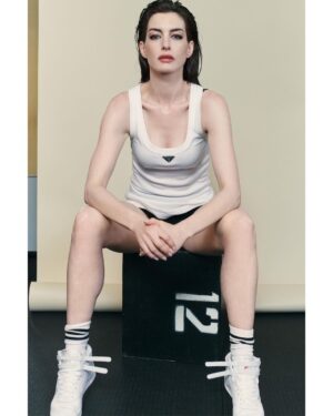 Anne Hathaway Instagram - Mood swing.
@interviewmag
#workit