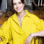 Anne Hathaway Instagram - Still on cloud nine from @bulgari’s stunning gala in Paris. What an unforgettable evening. 💛 #Bulgari #EdenTheGardenofWonders #BulgariHighJewelry