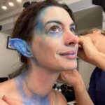 Anne Hathaway Instagram – Rise and Grind!
Special shout out to @mollyrstern, @lonavigi and @spasicov who turned out this #episodefour stunner in an hour and a half (Getting it all off took weeks, just saying).
#wecrashed @appletvplus