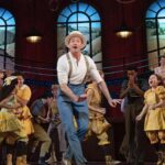 Anne Hathaway Instagram - Last night I was lucky enough to witness the explosion of joy that was the opening night of #TheMusicMan on Broadway! Congrats to all involved and hats off to my wonderfully talented (and just plain wonderful) friend @thehughjackman! Thank you Barry Diller for an incredible evening. Photo Credits: 1. Sara Krulwich / @nytimes 2. Julieta Cervantes 3. Bruce Glikas / FilmMagic