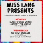 Anne Hathaway Instagram - Guess who’s back? 👋🏾 @AarynnLang here, taking over Annie’s Instagram for a second year of #MissLangPresents 🎉! Excited to share some more conversations with change makers who I absolutely admire! Stay tuned, I’m here all week!