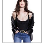 Anne Hathaway Instagram - 🧷 #VersaceIcons campaign first images 🧷 When the brilliant and talented @donatella_versace approached me for this campaign, she shared her vision of a timeless collection with the trademark @versace edge. She said she wanted to focus on pieces designed to be a cherished part of one’s wardrobe, enjoyed outside the trend cycle, worn again and again throughout your life. I thought it was a fantastic idea, and I am so proud, grateful and thrilled to find myself newly included in the iconic @versace family. Now I’m gonna go enjoy these sexy jeans. 🧷⚡️👖🖤