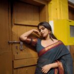 Ansha Mohan Instagram - கண்ணகி🤍 . Photography @rd_stories93 Saree @kanchi_cottonsarees Makeover @nashash_makeover Jwels @nashashrentaljewellery