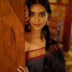 Ansha Mohan Instagram - கண்ணகி🤍 . Photography @rd_stories93 Saree @kanchi_cottonsarees Makeover @nashash_makeover Jwels @nashashrentaljewellery