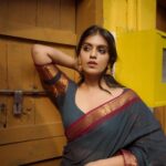 Ansha Mohan Instagram - கண்ணகி🤍 . Photography @rd_stories93 Saree @kanchi_cottonsarees Makeover @nashash_makeover Jwels @nashashrentaljewellery