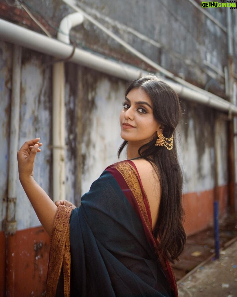 Ansha Mohan Instagram - கண்ணகி🤍 . Photography @rd_stories93 Saree @kanchi_cottonsarees Makeover @nashash_makeover Jwels @nashashrentaljewellery