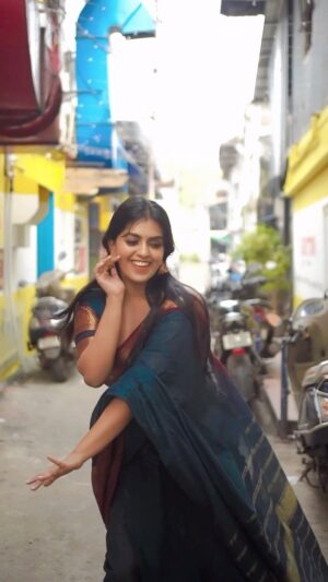 Ansha Mohan Instagram - 💙

. @rd_stories93 @nashash_makeover @kanchi_cottonsarees 

.
#fypage