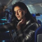 Ansha Mohan Instagram - Write a caption... Flying high in style, the turbulence couldn't shake this fabulous photoshoot! ✈️😂 #PlaneSlay Doing a photoshoot in the sky was definitely a unique experience Costume courtesy @garggyboutique #flight #photoshoot #unexpected #inair SKY
