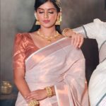 Ansha Mohan Instagram - Bhamini🪔 . Shoot for @century_fashioncity Mua @makeoverbyhayahakeem_ #fyp