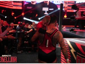 Anthony Carelli Instagram - Special weekend to say the least. It was the first time Marko got to see daddy wrestle in person, and in Toronto.  So many friends showed up and supported and an awesome new friendship (tag team) blossomed too.  It was an emotional  rollercoaster but we’re richer for it and have new memories to last a lifetime! @impactwrestling  #wrestlingfamily #ProWrestling