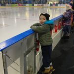 Anthony Carelli Instagram - Marko’s first hockey game experience, the Collingwood Blues put on a clinic tonight. It was a great atmosphere and we will definitely be back. As a parent I use these positive experiences to inspire my son with his future athletic endeavours. AND he got a puck! #ohl #hockey #canada #athlete @cwoodbluesjra Collingwood, Ontario