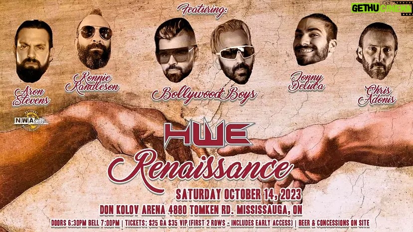Anthony Carelli Instagram - 🚨 HWE SHOW ALERT 🚨 HWE is back with one of the most anticipated events of the year. There is a new Director of Operations in town and has decided to change everything HWE has worked for. Who is it? What is he doing? and why are there no matches being announced? All those questions will be answered on October 14, 2023! Tickets can be purchased at @battleartsacademybaa or at hwenetwork.net . . . . #prowrestling #hwe #hamiltonwrestlingentertainment #battleartsacademy #prowrestler #santinomarella #chrismasters #damiansandow Battle Arts Academy
