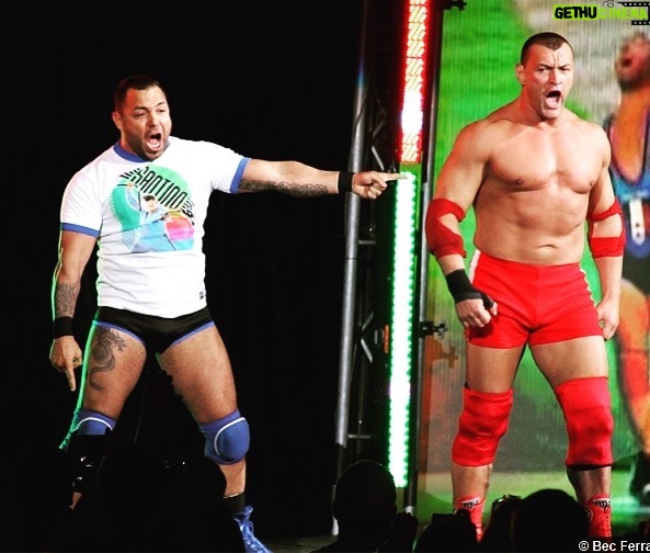 Anthony Carelli Instagram - The boys are back !! @themilanmiracle @impactwrestling @olegprudius__moscowmauler #impactwrestling #wwe #wwenetwork #goodtimes #goodvibes #goodtimes