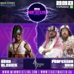 Anthony Carelli Instagram - MEW President Santino takes on YouTube sensations, the Haroon Twins! The Russian Dynamite Masha Slamovich looks for a dream debut when she goes for MEW gold against Seleziya Sparx, Rose and "the Mountain" Vanessa Kraven! Yayne Harrison searches for answers after Beastking FTM turned on his apprentice, the "Franchise" finally gets one step closer to Michael "The Mind" Paterson and a 3-way international showcase match! Tickets 🎟️ Link in bio. #mewwrestling #maineventwrestling #mew #Santino #haroontwins #youtube #prowrestling #womenswrestling #dubaiwrestling #dubaiwrestler #montreal #ashleydamboise #vanessakraven #MashaSlamovich — at Le Studio TD.