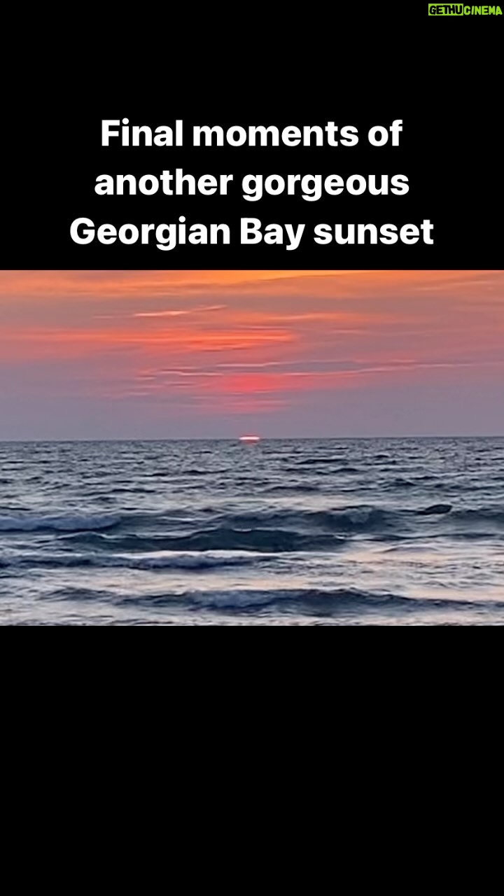 Anthony Carelli Instagram - There are so many reasons to admire a sunset. For me I like to get a sense of the rotation of the earth. People are drawn to beautiful sunsets all over the world. Something we all have in common. Allenwood Beach