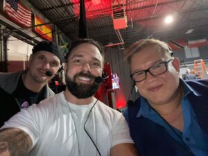 Anthony Carelli Instagram - This Saturday was definitely something special, everyone in attendance felt it. Not only was it the end of a successful era in which the company made significant progress but also the acknowledgement of a new and very exciting time for the company with the #TNA brand coming back. To have it take place inside Battle Arts Academy, and in the Don Kolov Arena was extra special. I got to produce two matches and I really got into the flow state when it comes to producing and being in the action live so for me personally, I feel like I made progress as a producer. Then to witness firsthand @trentseven7 getting signed, someone who I consider a dear friend, was the icing on the cake. So proud of this group, I can’t believe I’ve been with the company for one year already! 2024 is going to be an incredible year.  It was at Battle Arts where @theicemanlive sorta kinda pulled Scott back into the business, and how fitting that Scott has sort of pulled me back into the business. I’m thankful for his friendship and to the crew that he has introduced me to. I’ve met so many awesome and cool people this year. I recently had eye surgery and the freedom I now have has inspired me too set some lofty goals for this year.  Here’s to 2024! I hope everybody has an awesome holiday season. I’m gonna check out for the next several weeks and just enjoy this beautiful Canadian winter and my beautiful family. #LifeIsGood.