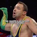 Anthony Carelli Instagram – Santino Marella @themilanmiracle talks about The Cobra and how the only person to kick out of it was Daniel Bryan #wwe #wrestling #wrestlemania