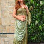 Anupama Agnihotri Instagram - 🍃 Mua & hair @makeover_rituu & @savali_ch Outfit @bawreefashions Location @invisiblegastronomybar #look #looks #sections #instadaily #teamlfg #instamoment