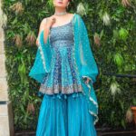 Anupama Agnihotri Instagram - Ethnic fashion is an instant language. Mua & hair @makeover_rituu @makeup_by_saviii Outfit @raasworld @paaneri_dadar Location @invisiblegastronomybar #look #looks #sections #lookbook #style #insta #instamoment #instacool #teamlfg #anupmaagnihotri