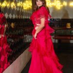 Anupama Agnihotri Instagram - Embrace the glorious mess that you are. Mua & hair @makeover_rituu @makeup_by_saviii Outfit @bawreefashions Location @invisiblegastronomybar #look #looks #sections #lookbook #style #insta #instamoment #instacool #teamlfg #anupmaagnihotri