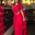 Anupama Agnihotri Instagram - Embrace the glorious mess that you are. Mua & hair @makeover_rituu @makeup_by_saviii Outfit @bawreefashions Location @invisiblegastronomybar #look #looks #sections #lookbook #style #insta #instamoment #instacool #teamlfg #anupmaagnihotri