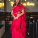 Anupama Agnihotri Instagram - Embrace the glorious mess that you are. Mua & hair @makeover_rituu @makeup_by_saviii Outfit @bawreefashions Location @invisiblegastronomybar #look #looks #sections #lookbook #style #insta #instamoment #instacool #teamlfg #anupmaagnihotri