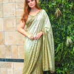 Anupama Agnihotri Instagram - 🍃 Mua & hair @makeover_rituu & @savali_ch Outfit @bawreefashions Location @invisiblegastronomybar #look #looks #sections #instadaily #teamlfg #instamoment