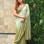 Anupama Agnihotri Instagram - 🍃 Mua & hair @makeover_rituu & @savali_ch Outfit @bawreefashions Location @invisiblegastronomybar #look #looks #sections #instadaily #teamlfg #instamoment