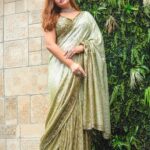 Anupama Agnihotri Instagram - 🍃 Mua & hair @makeover_rituu & @savali_ch Outfit @bawreefashions Location @invisiblegastronomybar #look #looks #sections #instadaily #teamlfg #instamoment