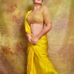 Anupama Agnihotri Instagram - Indian fashion is a complex saree of glamour, modesty and seduction. @samirafashionofficial @labelheenabafna @shotbysaurabh @sara_makemeup_academy #look #looks #lookbook #ootd #potd #style #sections #teamlfg #instadaily #instamood #anupmaagnihotri #saree #