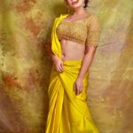 Anupama Agnihotri Instagram - Indian fashion is a complex saree of glamour, modesty and seduction. @samirafashionofficial @labelheenabafna @shotbysaurabh @sara_makemeup_academy #look #looks #lookbook #ootd #potd #style #sections #teamlfg #instadaily #instamood #anupmaagnihotri #saree #