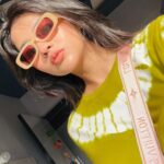 Anushka Merchande Instagram - Matchaa enough? 💚🍀🍵👒🥑 Thankyou for the tee @uwal.inn 🫶🏻 #anushkamerchande #actress #bollywood #foryou #explore #instagood
