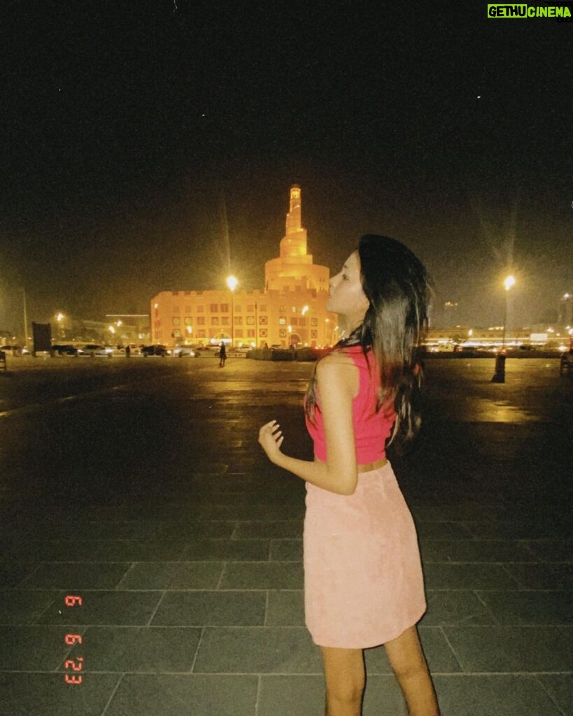 Anushka Merchande Instagram - Yep the place where Jungkook shot dreamers MV..!🥹♥️ Doha, Qatar