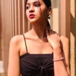 Anushka Merchande Instagram - Your pov:👼🖤✨ #anushkamerchande #actress #explorepage #explore #bollywood