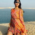 Anushka Merchande Instagram - endless summer #anushkamerchande #actress #doha #qatar #foryou #explore #instagood Desert Safari Doha