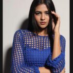 Anushka Merchande Instagram - oopsie daisy💙🫐🦋🐟 Shot by: @sjframes Mua: @rohitsingh1176 Hair: By Reshma khan