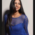Anushka Merchande Instagram - oopsie daisy💙🫐🦋🐟 Shot by: @sjframes Mua: @rohitsingh1176 Hair: By Reshma khan