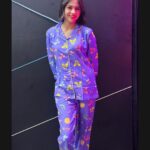 Anushka Merchande Instagram - Thankyou for this lovely night suit @clozena 🤍 Styled by @yourstylistforever